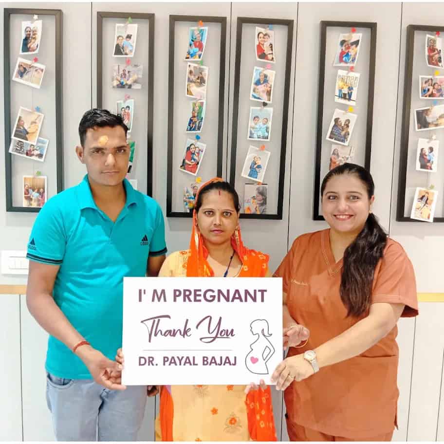 Happy family with newborn miracle baby conceived through IVF at Nandi IVF - Photo 1