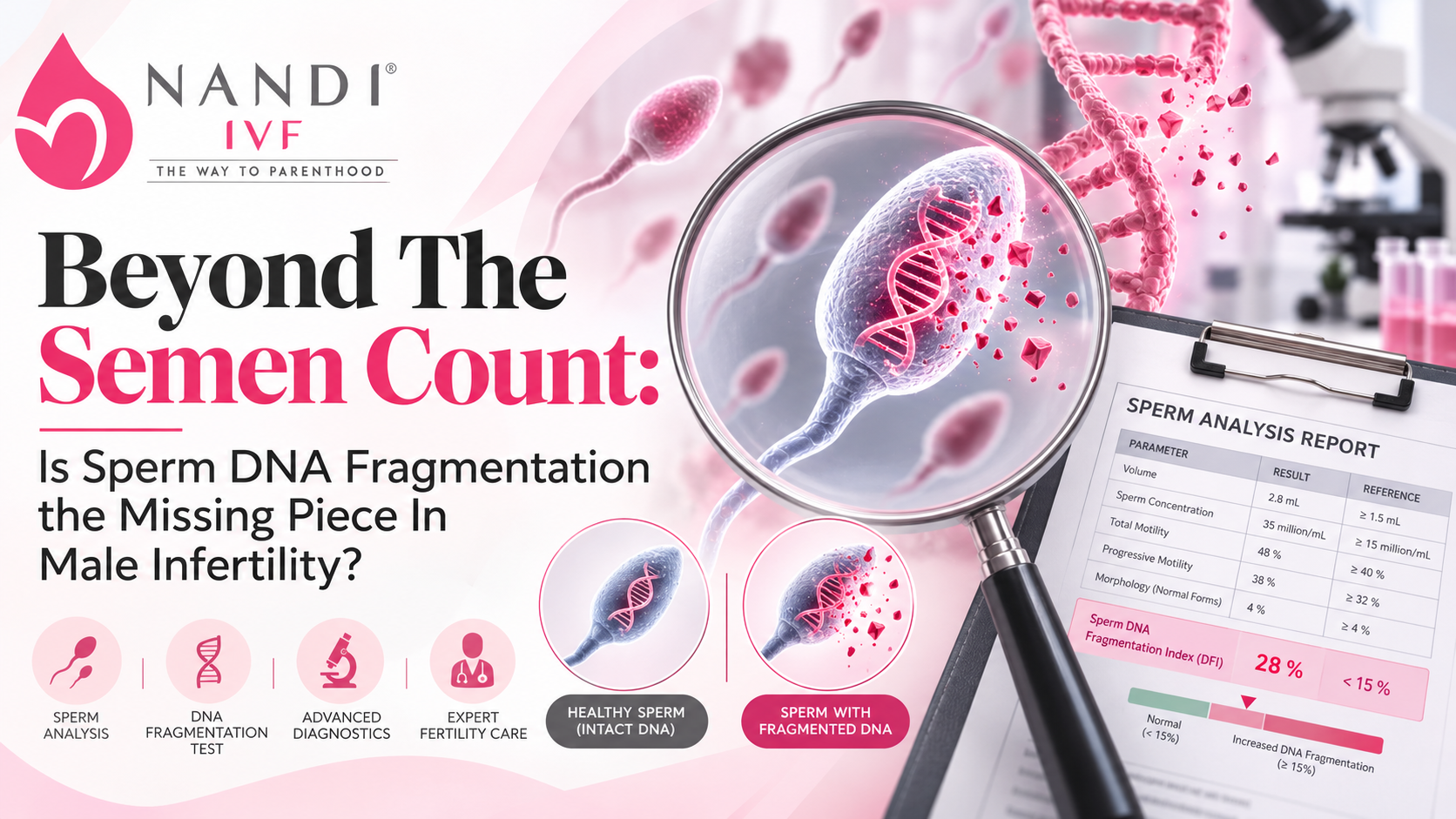 Beyond The Semen Count: Is Sperm DNA Fragmentation the Missing Piece In Male Infertility?
